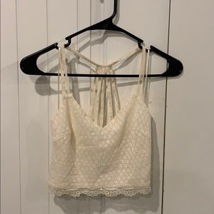 Spaghetti strap crop top